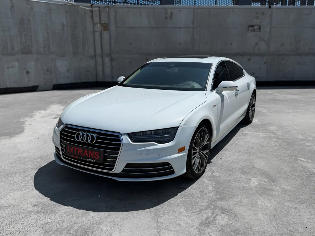 Audi A7 2016 from the KTRANS rental fleet