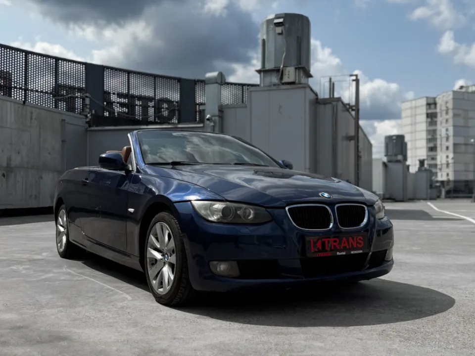 BMW 328i cabrio 2013 from the KTRANS rental fleet