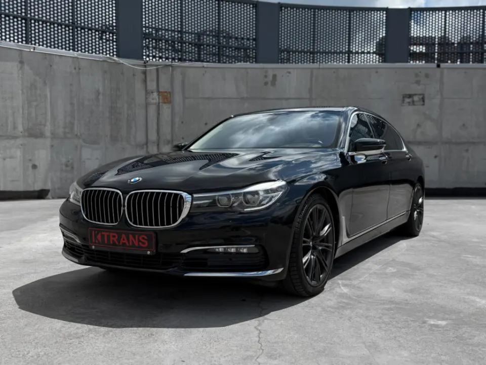 BMW 740l 2016 из парка аренды KTRANS