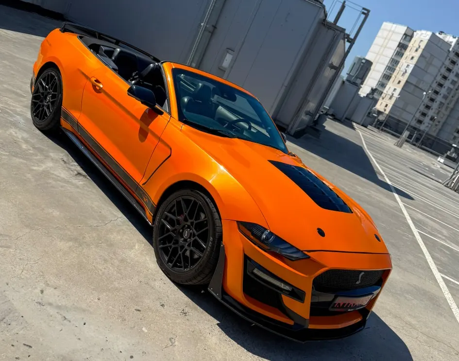 Ford Mustang Cabrio 2020 from the KTRANS rental fleet