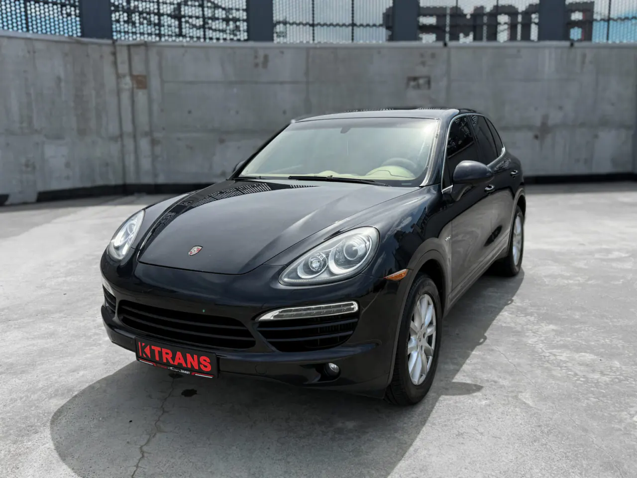 Porsche Cayenne 2013 from the KTRANS rental fleet