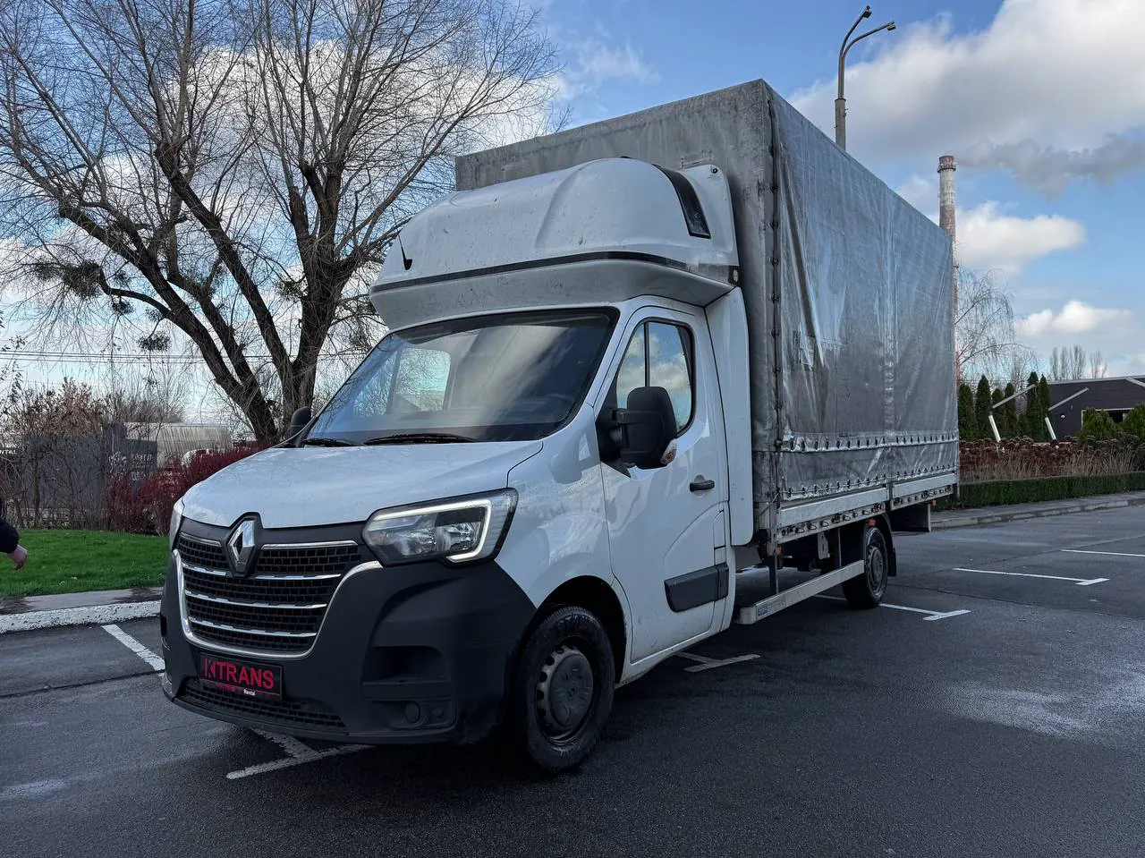 Renault Master 2021 from the KTRANS rental fleet