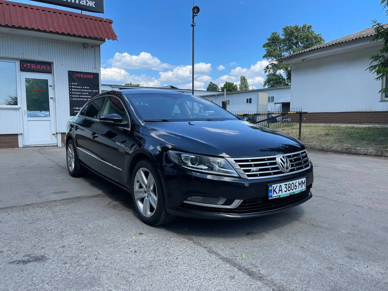 Volkswagen Passat CC from the KTRANS rental fleet